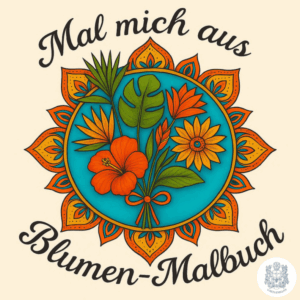 Blumen Malbuch