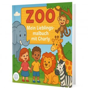 ZOO Mein Lieblingsmalbuch mit Charly